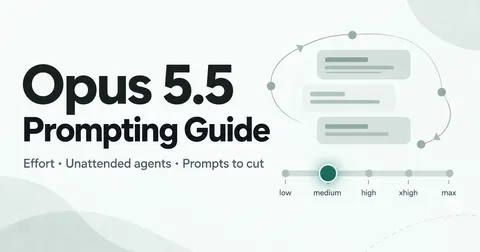 Opus 5.5 官方提示词指南：effort 怎么设、Agent 为何中途停、哪些提示词该删